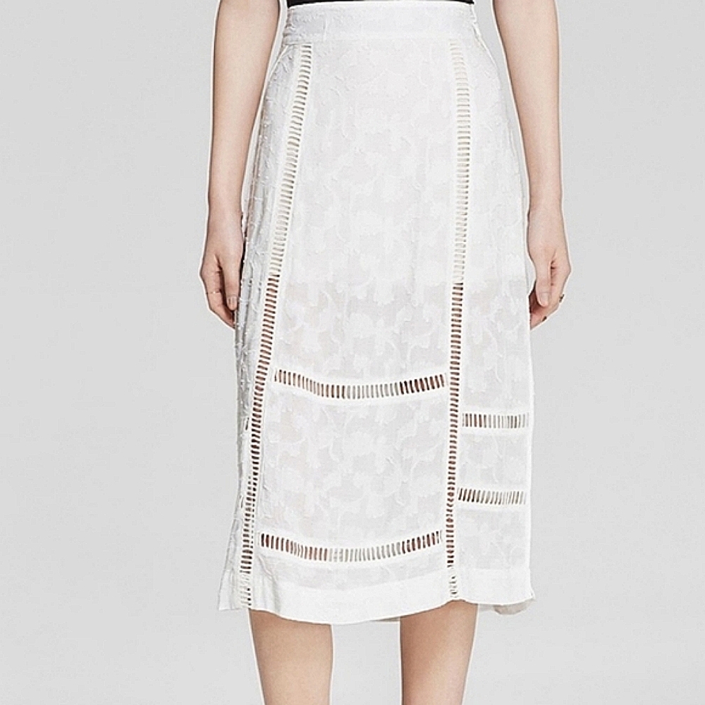 NWT🦋 Free People Love will Save You Midi Skirt, Size 10 - Picture 5 of 12